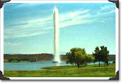 The town fountain in Scottsdale, Arizona The town fountain in Scottsdale, Arizona