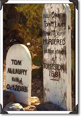 Tombstones, Arizona Boot Hill Cemetery Tombstones, Arizona Boot Hill Cemetery