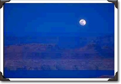 Moonrise, Lake Powell Moonrise, Lake Powell