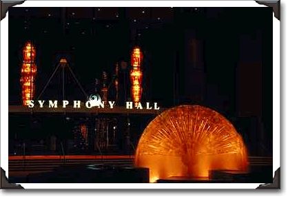 Symphony Hall after dark, Phoenix Symphony Hall after dark, Phoenix