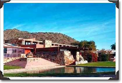 Famous architect Frank Lloyd Wright's home Famous architect Frank Lloyd Wright's home