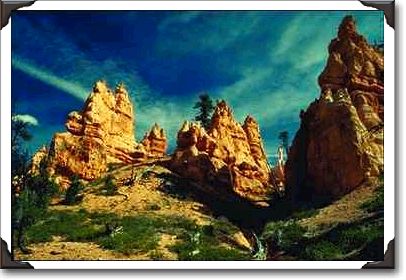 Red Canyon spires, Utah Red Canyon spires, Utah