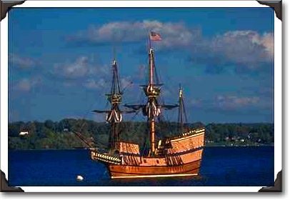 Replica of 16th century sailing vessel, New York Replica of 16th century sailing vessel, New York