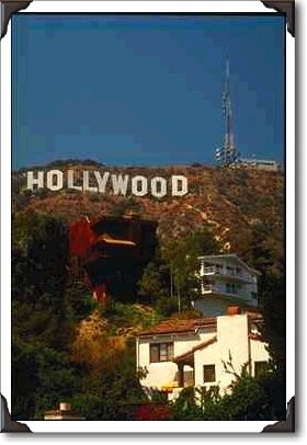 The Hollywood sign, Hollywood, California The Hollywood sign, Hollywood, California