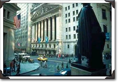 The New York Stock Exchange, New York City The New York Stock Exchange, New York City