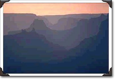 Sunset, Grand Canyon National Park, Colorado Sunset, Grand Canyon National Park, Colorado