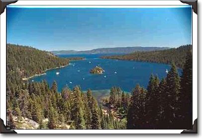 Emerald Bay, Lake Tahoe, California Emerald Bay, Lake Tahoe, California