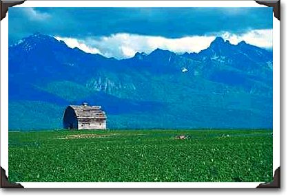 Mission Mountains, Flathead Valley, Montana Mission Mountains, Flathead Valley, Montana