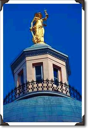 Golden Statue of Justice, New York State Golden Statue of Justice, New York State