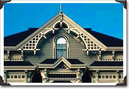 Eastlake gable, Eureka, California Eastlake gable, Eureka, California