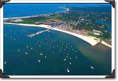 Aeriel of Hyannis Yacht Club 1992, Hyannis, Massachusettes Aeriel of Hyannis Yacht Club 1992, Hyannis, Massachusettes