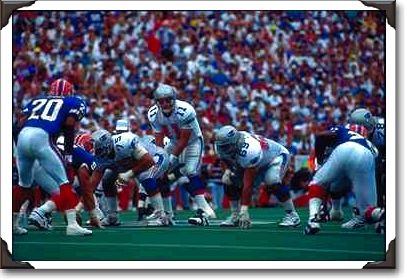 Football game in Buffalo Football game in Buffalo