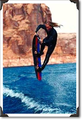 Grab the tip on Lake Powell Grab the tip on Lake Powell