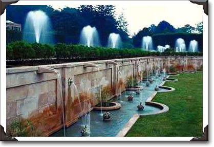 Longwood's watery paradise, Longwood Gardens, PA Longwood's watery paradise, Longwood Gardens, PA