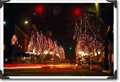 Christmas lights, Bethlehem, Pennsylvania Christmas lights, Bethlehem, Pennsylvania