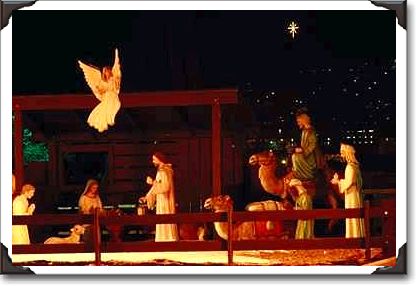 Manger scene, Bethlehem, Pennsylvania Manger scene, Bethlehem, Pennsylvania