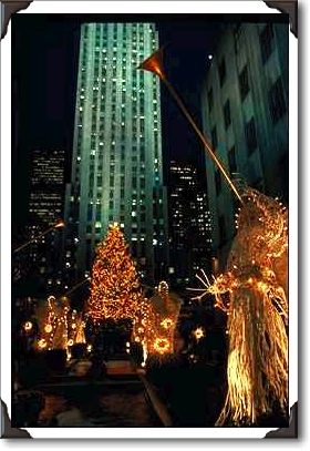 Night, Rockefeller Center, New York City Night, Rockefeller Center, New York City
