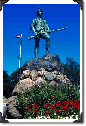 Minuteman Statue, Lexington, Massachusetts. Minuteman Statue, Lexington, Massachusetts.