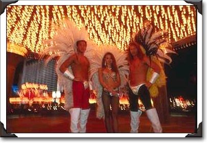Three employees of the Golden Nugget Casino Three employees of the Golden Nugget Casino
