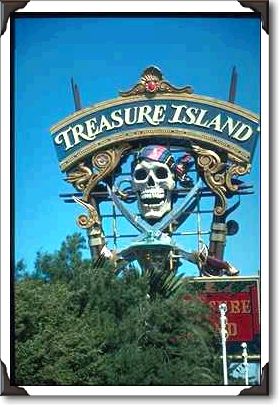 Treasure Island Skull detail Treasure Island Skull detail