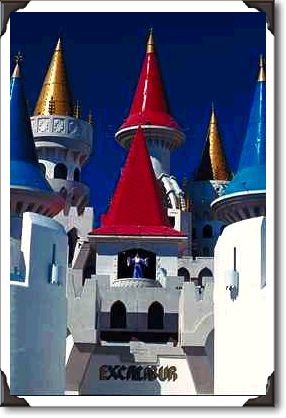 Excalibur entrance Excalibur entrance