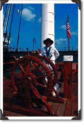 Mariner on board the USS Constitution, Boston, MA Mariner on board the USS Constitution, Boston, MA