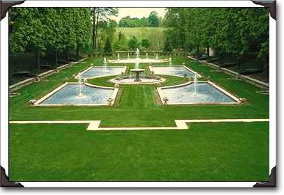Italian water gardens, Longwood Gardens, Pennsylvania Italian water gardens, Longwood Gardens, Pennsylvania