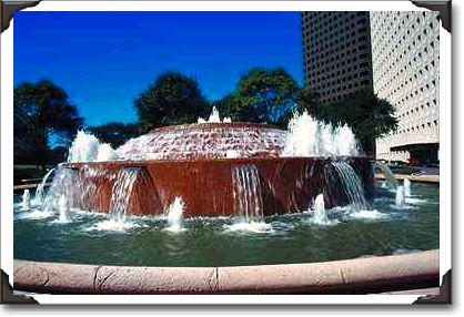Bob and Vivian Smith Fountain, Houston, Texas Bob and Vivian Smith Fountain, Houston, Texas