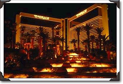 The Mirage at night The Mirage at night