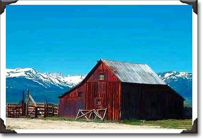 Barn near Bridgeport, California Barn near Bridgeport, California