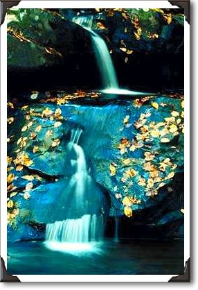 Autumn Falls, Smoky Mountain National Park, TN Autumn Falls, Smoky Mountain National Park, TN