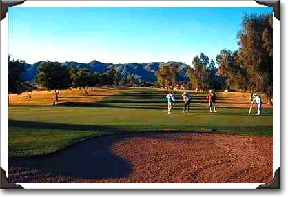 Golfers enjoy Ahwatukee Country Club, Arizona Golfers enjoy Ahwatukee Country Club, Arizona