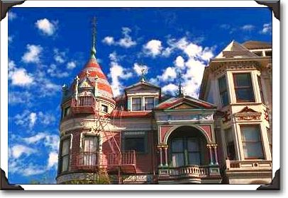 Victorian house, San Francisco, California Victorian house, San Francisco, California