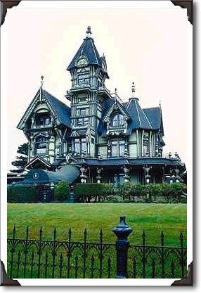 Victorian style house in California Victorian style house in California