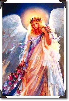 Modern painting of angel, Kauai, Hawaii Modern painting of angel, Kauai, Hawaii