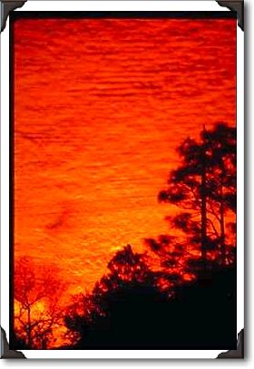 Sunset over Citrus County, Florida Sunset over Citrus County, Florida