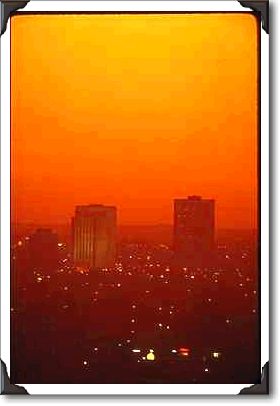 Sunset over Phoenix, Arizona Sunset over Phoenix, Arizona