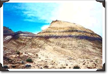 Banded mound, Big Bend National Park, Texas Banded mound, Big Bend National Park, Texas