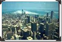 General view from top of Sears Tower, downtown Chicago General view from top of Sears Tower, downtown Chicago