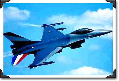 U.S.A. Air Force F-16 Fighting Falcon, jet fighter U.S.A. Air Force F-16 Fighting Falcon, jet fighter