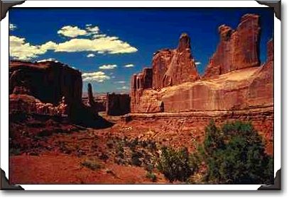 Park Avenue, Arches National Park, Utah Park Avenue, Arches National Park, Utah