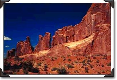 Park Avenue, Arches National Park, Utah Park Avenue, Arches National Park, Utah