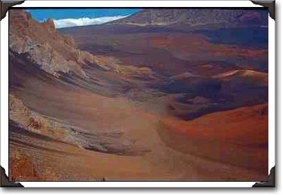 Floor of the Haleakala Crater, Maui, Hawaii Floor of the Haleakala Crater, Maui, Hawaii