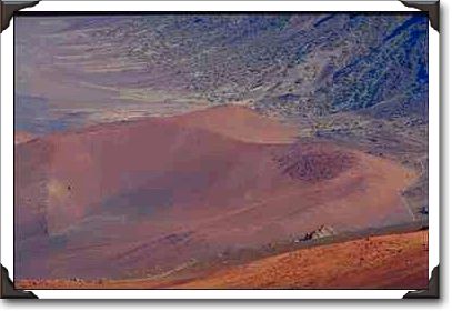 Inside of Haleakala Crater, Maui, Hawaii Inside of Haleakala Crater, Maui, Hawaii