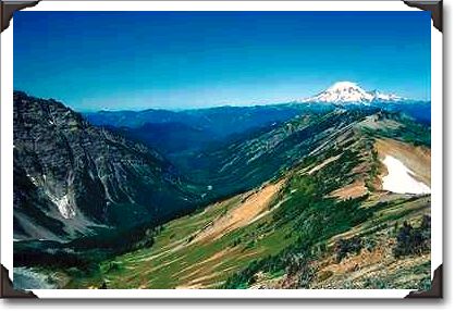 Mount Rainier from the Goat Rocks Wilderness, Washington Mount Rainier from the Goat Rocks Wilderness, Washington