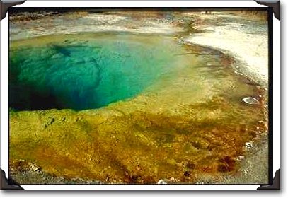 Morning Glory Pool, Upper Geyser Basin, Yellowstone National Park Morning Glory Pool, Upper Geyser Basin, Yellowstone National Park