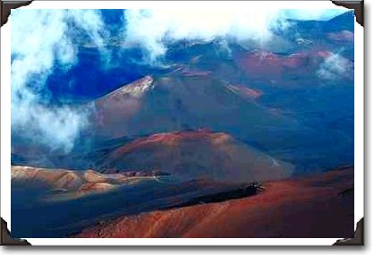 Haleakala Crater, Maui, Hawaii Haleakala Crater, Maui, Hawaii