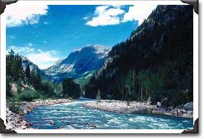 Rio de Animas in the San Juan Mountains, Colorado Rio de Animas in the San Juan Mountains, Colorado