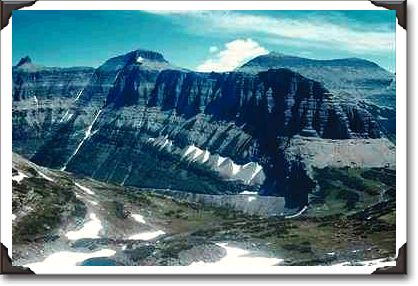 High view of Rocky Mountains, Glacier National Park, Montana High view of Rocky Mountains, Glacier National Park, Montana