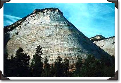 Checkerboard Mesa, Zion National Park, Utah Checkerboard Mesa, Zion National Park, Utah